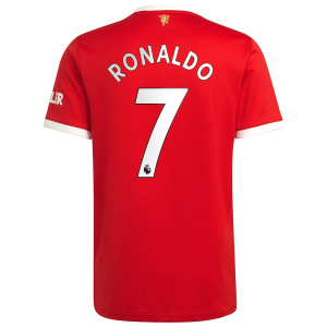 Manchester United Cristiano Ronaldo 7 Hjemme Trøjer 2021 2022 - FodboldTrøjer(S/S)