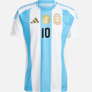Argentina Hjemmebanetrøje Messi 10 Adidas Autentisk Trøje 2024-25