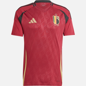 Belgien Hjemmebanetrøje 2024-25 adidas - Kortærmet